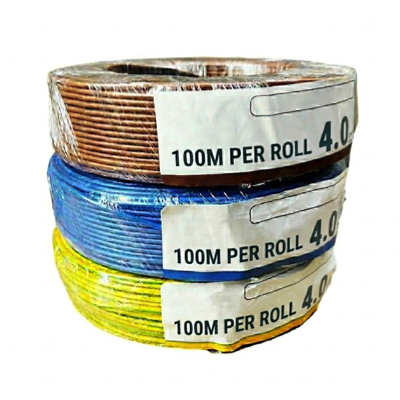 STARLSTORM PVC Insulated Non-Sheathed Cable 4.0mm2 450/750V 100M/ROLL